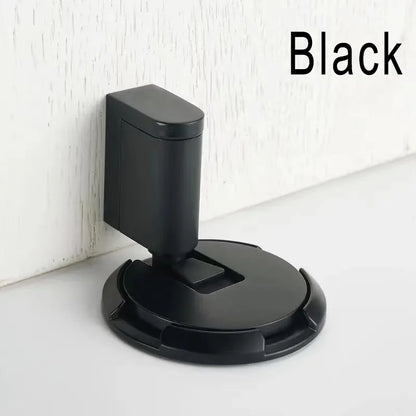 Windproof Door Stopper Indoor Heavy Duty Floor Door Stop Keep Door Open Mechanical No Drilling Door Stopper with Screws