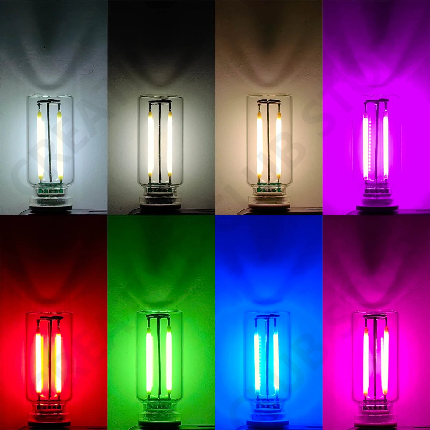 USB Touch Control LED Night Light Atmosphere Light Edison Bulb Incandescent Lamp LED Filament Light Bulb Bedroom Decoration